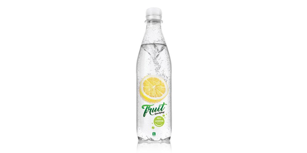 Lemon Flavor Sparkling Water 500ml Bottle